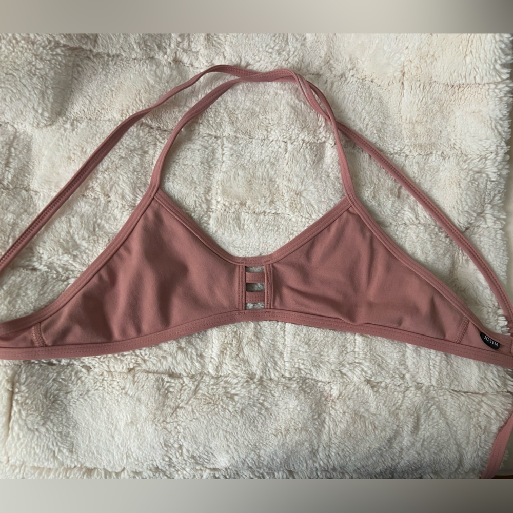 Jolyn Pink Triangle Tomcat Bikini Top